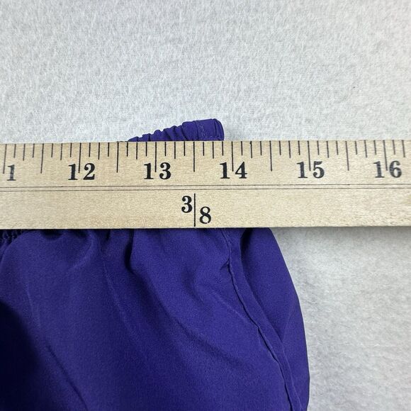 Nike Shorts Womens Size Medium Purple Linfield University Lined Running Shorts - Picture 2 of 13